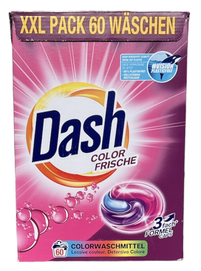 Капсули для прання Dash Color 60 шт