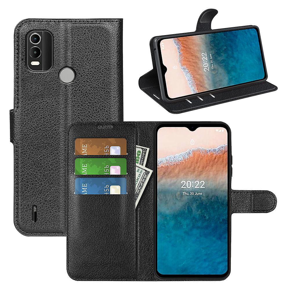 Чохол-книжка Litchie Wallet для Nokia C21 Plus Black