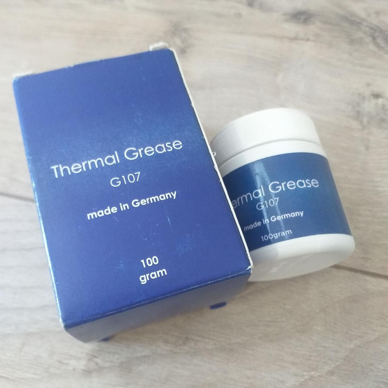 Термопаста Thermal Grease G107 Теплопровідне мастило паста для CPU GPU Ch 100 г (KG-8748)