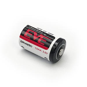 Літієва  (Li-SOCl2) батарейка ER14250 (1/2 AA) EVE (3.6v)