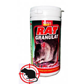 Родентицид РАТ гранула 250г Unichem