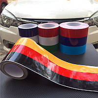 Вінілова смуга на кузов "прапор Німеччини" Довжина 2 метри ширина 15 см