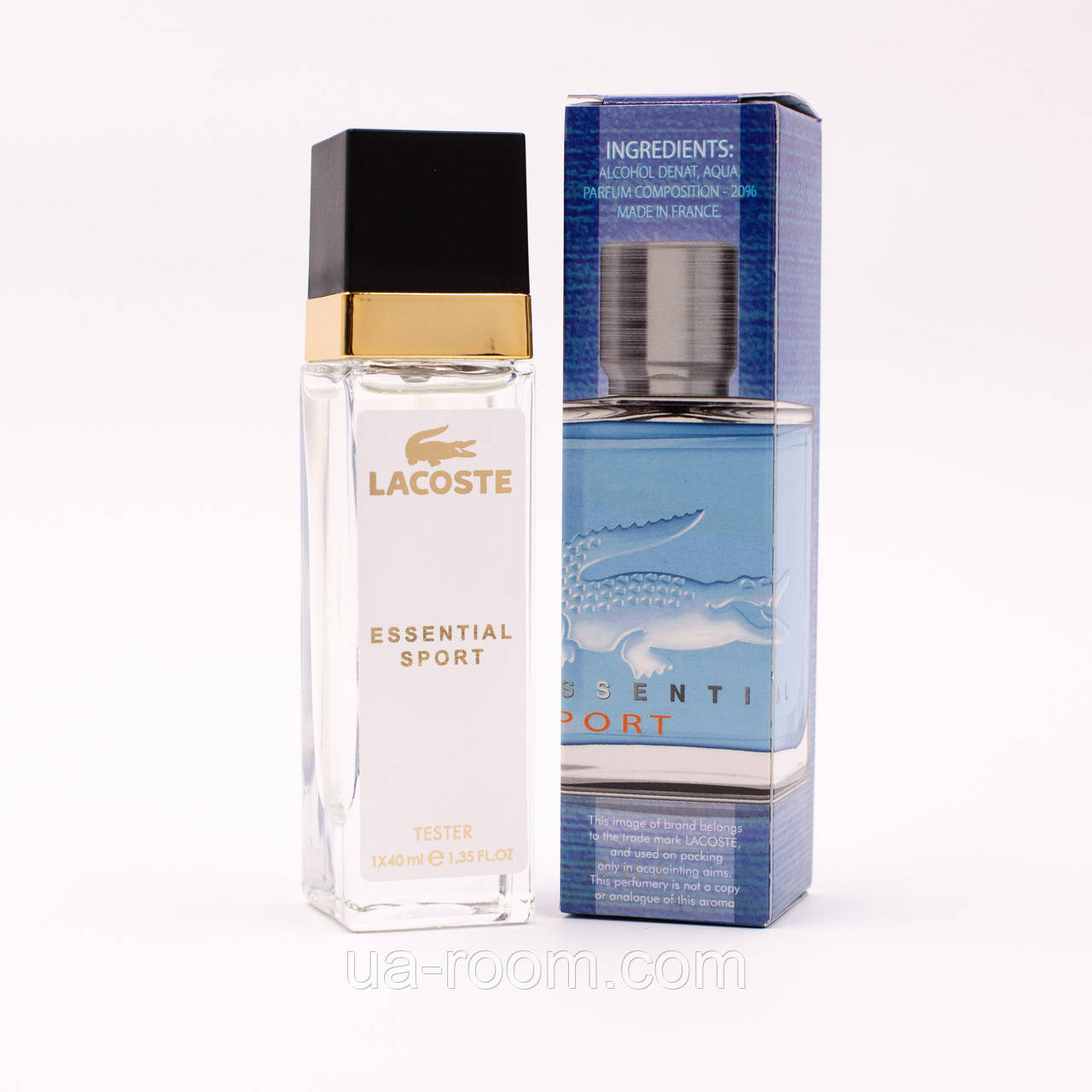 Тестер чоловічий Lacoste Essential sport, 40 мл