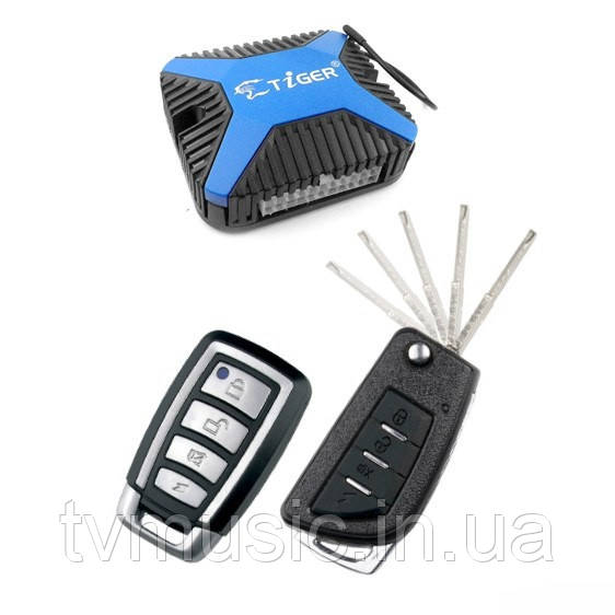 Автосигналізація Tiger Simple PLUS з бузком