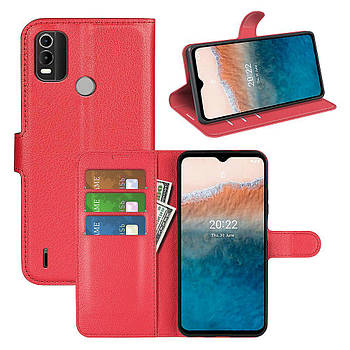 Чохол-книжка Litchie Wallet для Nokia C21 Plus Red