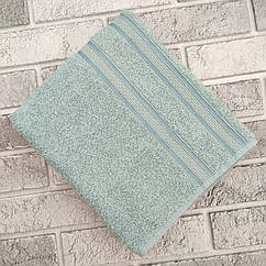 Рушник для тіла р.50*90см блакитний (щільність 450) ТУРЕЧЧИНА