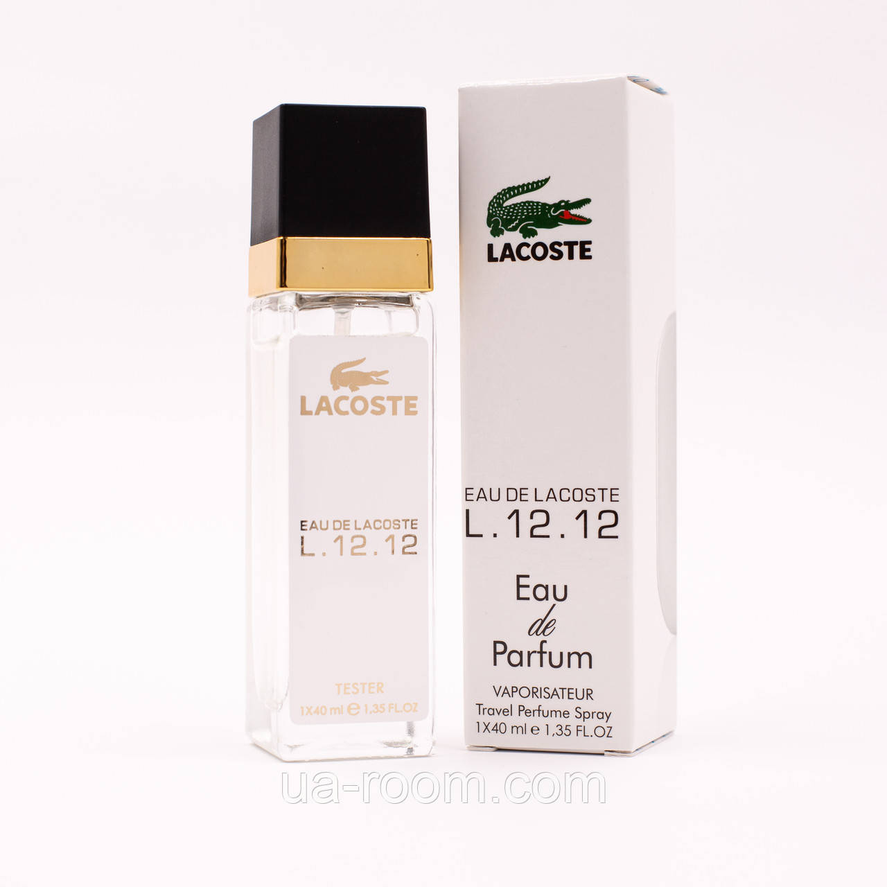 Тестер чоловічий eau de Lacoste lacoste L. 12.12 Blanc - Pure, 40 мл, фото 1
