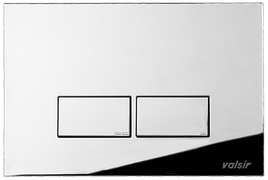 Клавіша змиву для інсталяції Valsir Tropea S P3 хром (міханіка) 3/6 л VS0869235