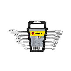 Набір ключів комбінованих Topex (8-17 мм, 6 шт.) (35D755)