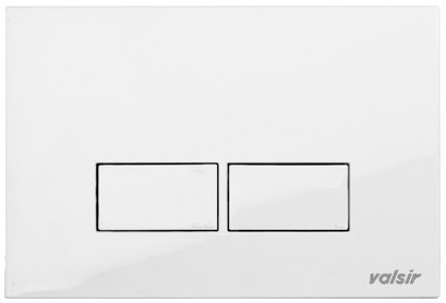 Клавіша змиву для інсталяції Valsir Tropea S P3 матовий сатин (механіка) 3/6 л VS0869237, фото 1