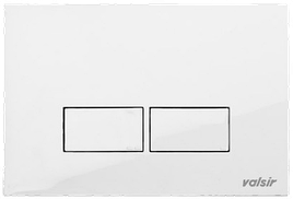 Клавіша змиву для інсталяції Valsir Tropea S P3 матовий сатин (механіка) 3/6 л VS0869237