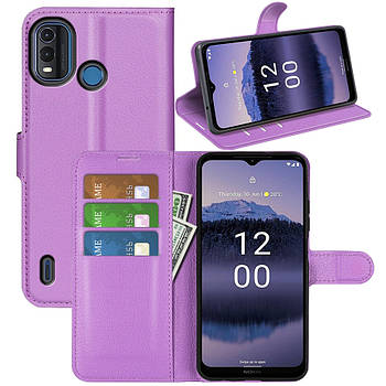 Чохол-книжка Litchie Wallet для Nokia G11 Plus Violet