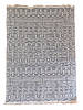 Бавовняний сірий безворсовий килим у розмірі 160х230 см Sacil kilim, домотканий килим Туреччина, фото 6
