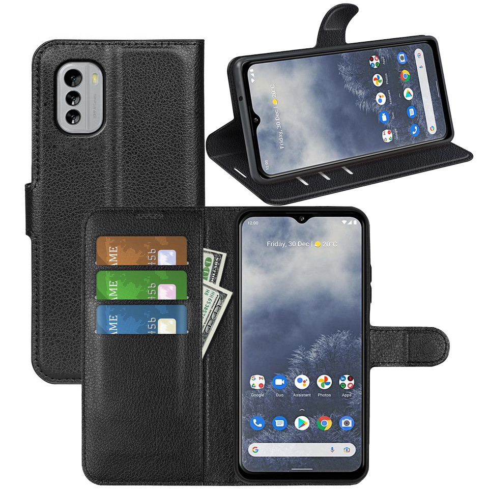 Чохол-книжка Litchie Wallet для Nokia G60 5G Black