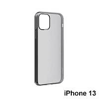 Накладка силиконовая HOCO "Light series TPU" iPhone 13 6.1", чехол на айфон Черный "Lv"