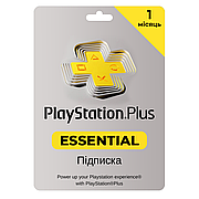 Підписка PlayStation Plus Essential на 1 місяць (Активнація Туреччина)