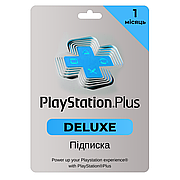 Підписка PlayStation Plus Deluxe на 1 місяць (Активнація Туреччина)