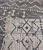 Бавовняний сірий безворсовий килим у розмірі 160х230 см Sacil kilim, домотканий килим Туреччина, фото 9