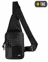 M-Tac сумка тактическая наплечная с липучкой Black