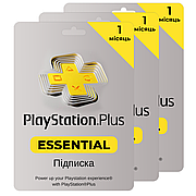 Підписка PlayStation Plus Essential на 3 місяці (Активнація Туреччина)