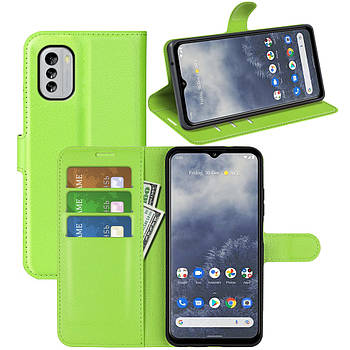 Чохол-книжка Litchie Wallet для Nokia G60 5G Light Green