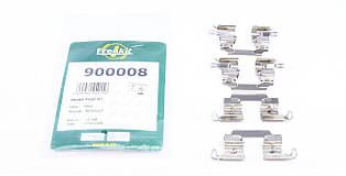 FRENKIT 900008 — Притискні пластини заднього супорта (електрорубачник) на Рено Сценік III з 2009 р.