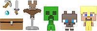 Minecraft Mob Head Minis Майнкрафт Набор фигурок Cave Explorers Pack HFG52