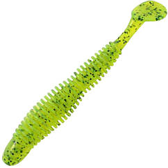 Силікон Reins Bubbring Shad 4" 419 Chart Pepper (8 шт/уп)