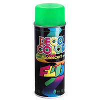 Deco Color Краска аэрозольная 400ml Decoration флуоресцентная/зелёный (720361)