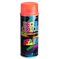 Deco Color Краска аэрозольная 400ml Decoration флуоресцентная/красный (68339)