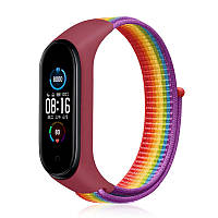 Нейлоновый ремешок Xiaomi Mi Band 3, Xiaomi Mi Band 4, Xiaomi Mi Band 5, Xiaomi Mi Band 6