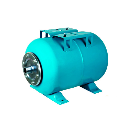 Гідроакумулятор 80мл 590*480мм горизонтальний сталь Aquatica, фото 1