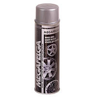 Deco Color Краска аэрозольная 500ml Megafelga/для дисков серебристый (725410)