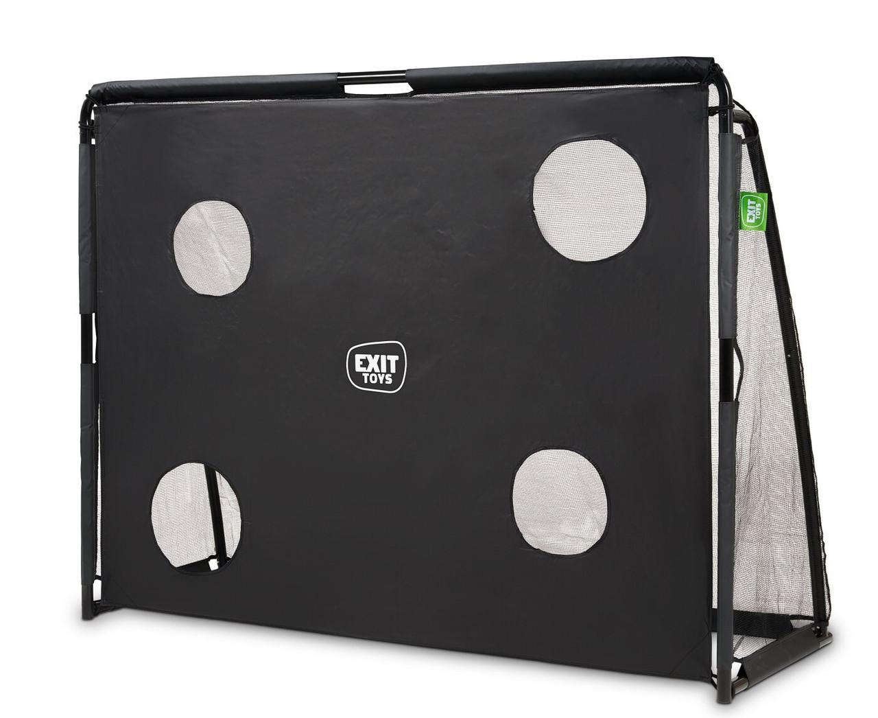 EXIT футбольні ворота сталеві Coppa Tor 220 х 170 см чорні, фото 1