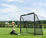 EXIT футбольні ворота сталеві Coppa Tor 220 х 170 см чорні, фото 7
