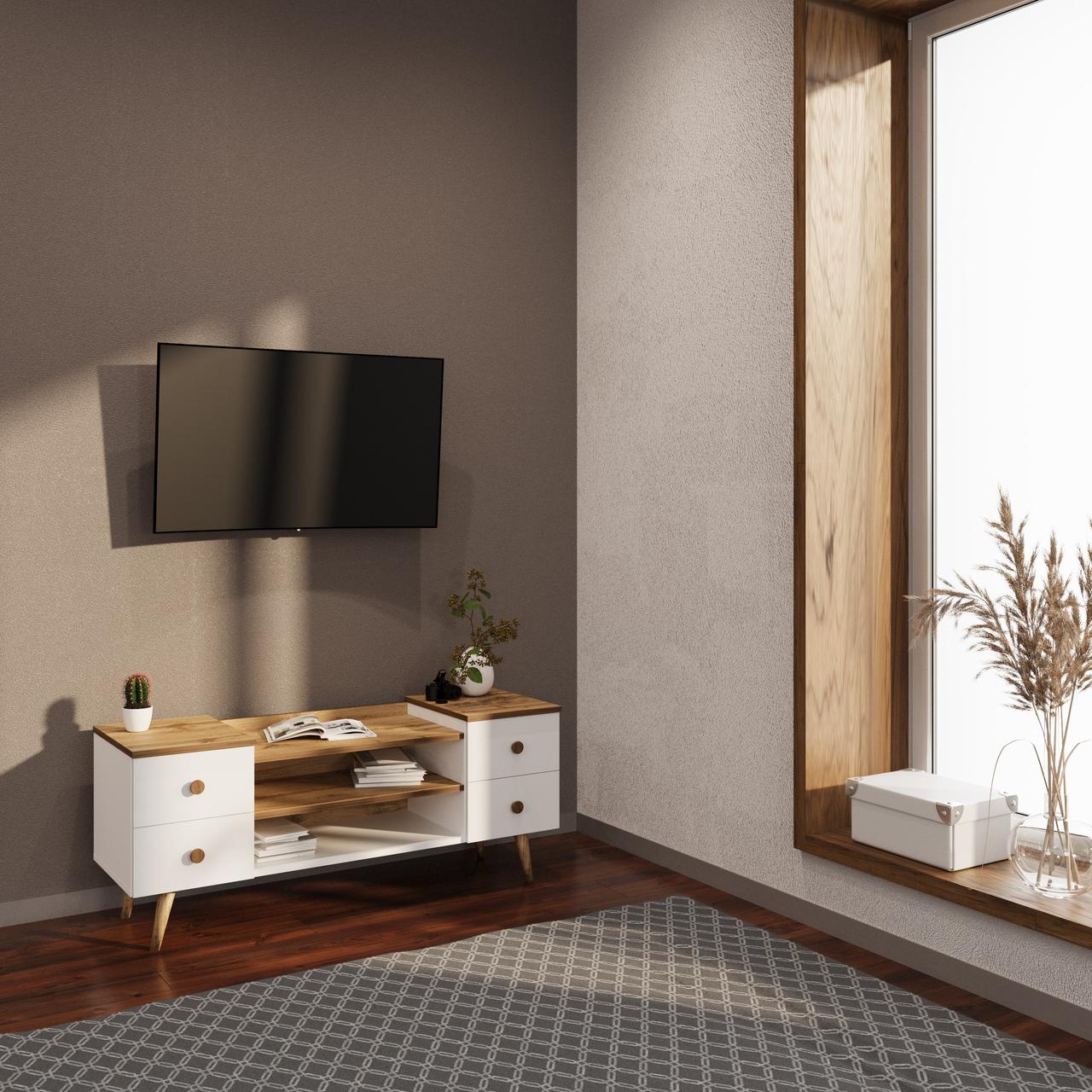 Тумба ТВ Сканді відкрита, фото 1