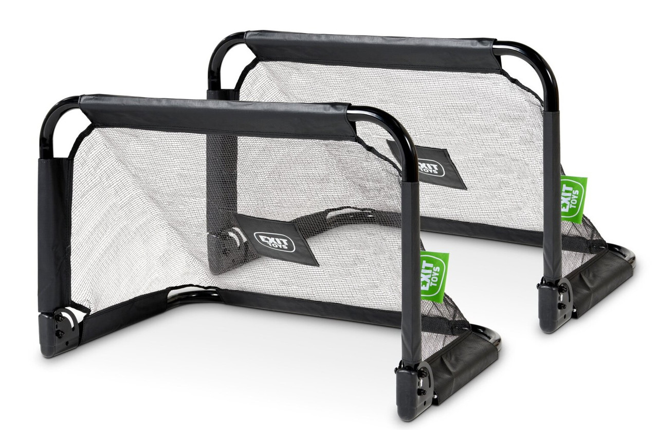 Футбольні ворота Exit Pico сталеві складні 90 х 60 см (набір з двох одиниць), фото 1