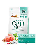 Сухой корм OPTIMEAL Super premium для котят с курицей ОПТИМИЛ 1,5 кг