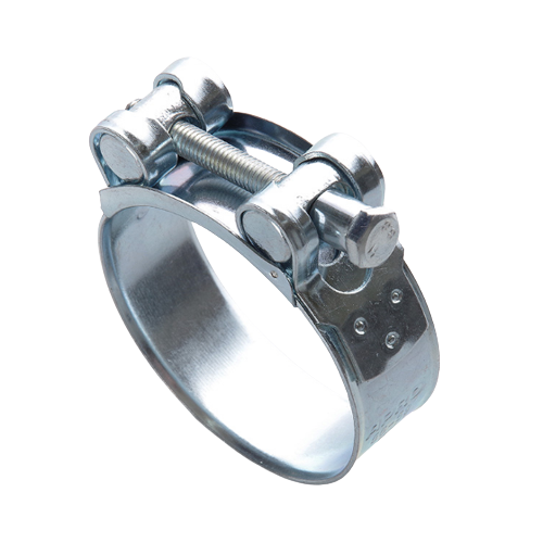 Хомут силовий 68-73мм оцинкована сталь W1 APRO, фото 1