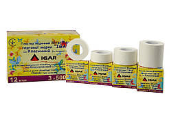Пластир медичний 5х500 RiverPlast торгової марки «IGAR» тип Класичний (на бавовняній основі)