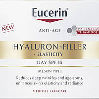 Крем для обличчя EUCERIN 69675 (Юцерин)Hyaluron-Filler+Elasticity денний антивіковий для сухої шк. SPF15 50 мл