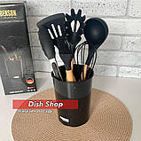 Набір кухонного приладдя з підставкою із 7 предметів Benson, фото 2