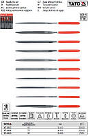 Набір надфилей YATO надфіль l=160/75 b=4 10 штук YT-6164