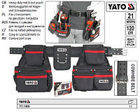 Пояс для инструмента YATO Польша 21 карман YT-7400