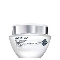 Avon Крем для обличчя «Сенситів+Відновлення колагену», 50 мл