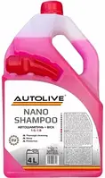 Шампунь для миття машин із воском Autolive CONCENTRATE NANO SHAMPOO 4л (1:5.1:8)