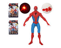 Фигурка супергероя 36303, Человек-паук, для игры, подсветка, игрушка Marvel