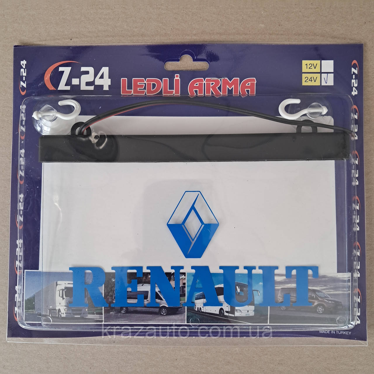Табличка світлодіодна 200*120 мм, 24V, Renault, фото 1