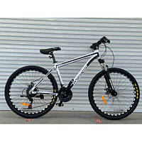Велосипед алюминиевый горный TopRider-680 29" , Белый + подарок крылья или насос
