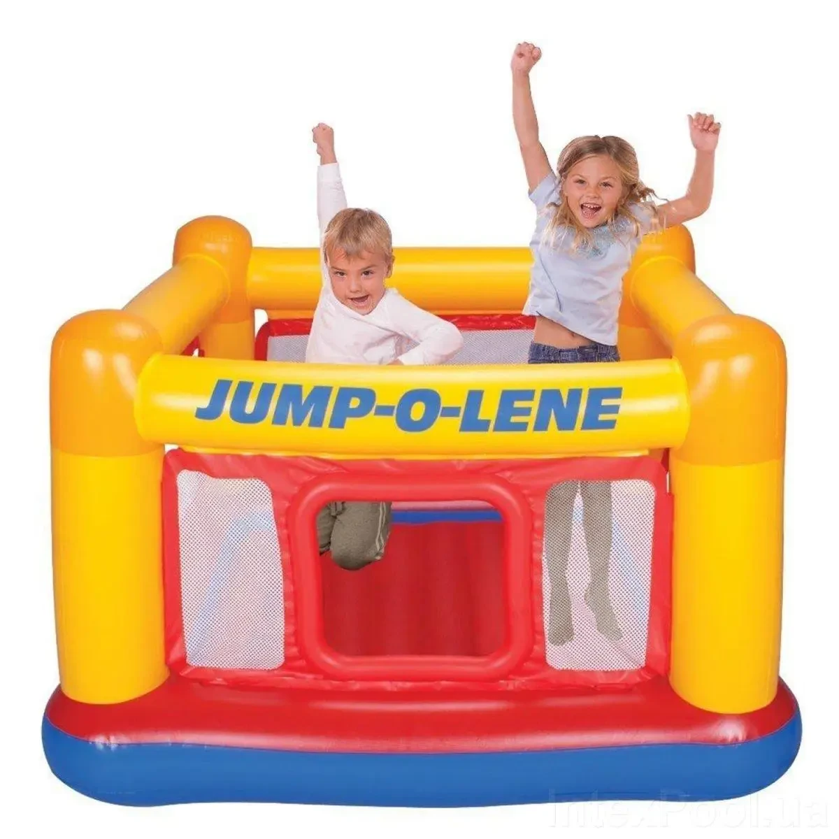 Надувний ігровий центр-батут Замок Playhouse Jump-O-Lene Intex 48260 LS-N48260, фото 1